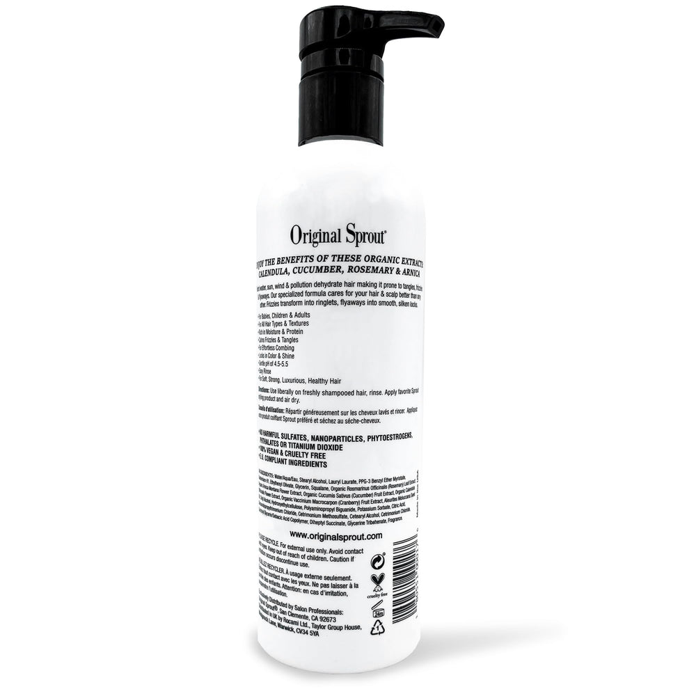 Original Sprout Deep Conditioner texture swirl shows smoothing action for color-treated hair