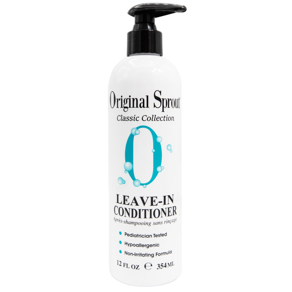 Original Sprout Leave-In Conditioner bottle front showing lightweight moisture benefits