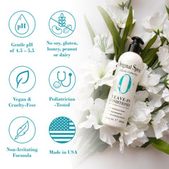 Original Sprout Leave-In Conditioner detangling hair with smooth glide