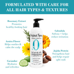 Original Sprout Leave-In Conditioner frizz control and glossy shine on hair