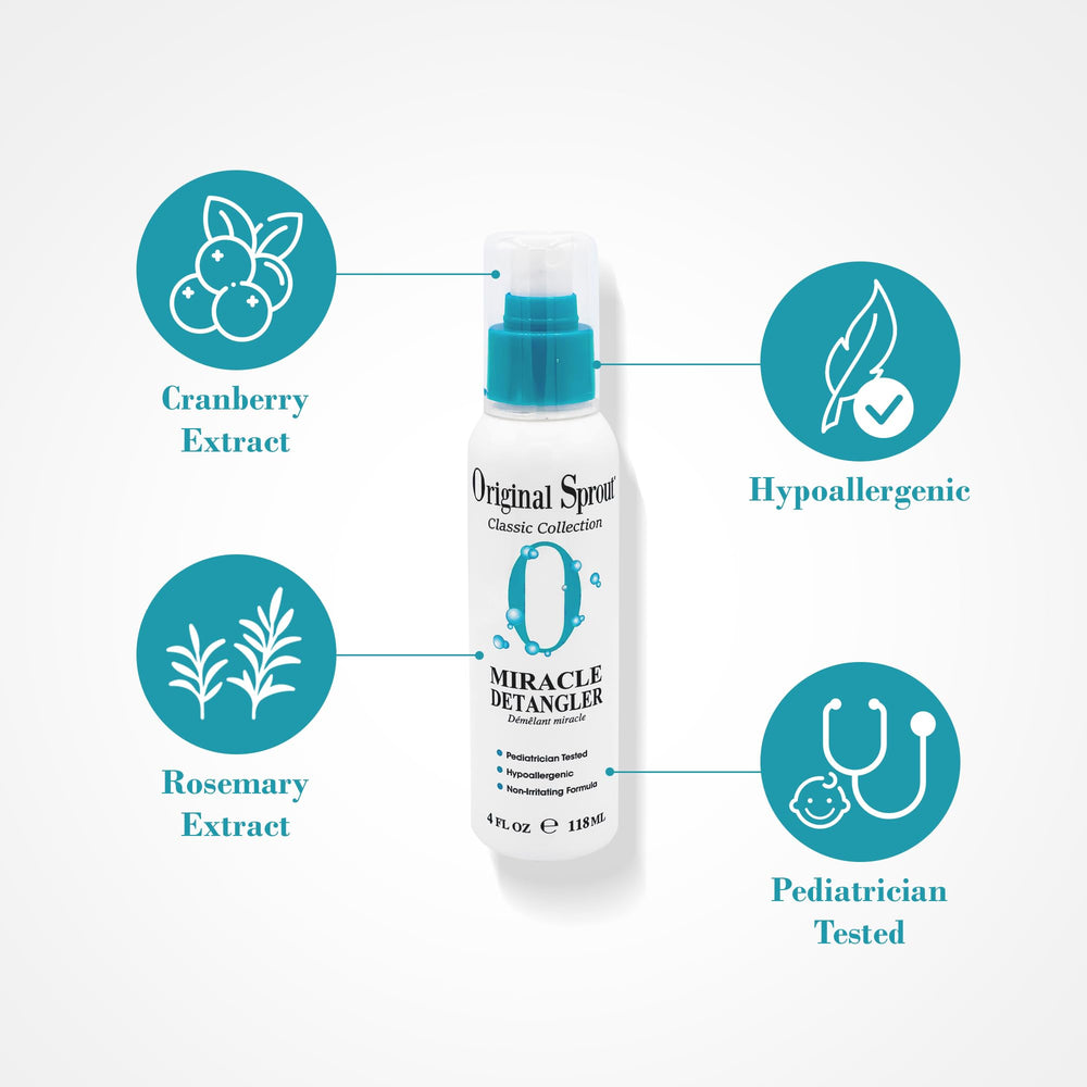 Original Sprout Miracle Detangler fragrance hints at a light, refreshing scent.