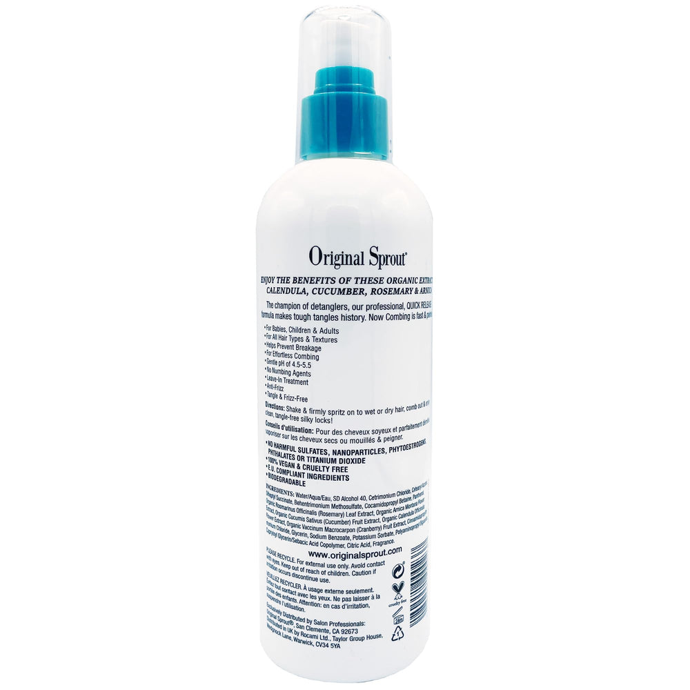 Original Sprout Miracle Detangler bottle shows 12 oz size