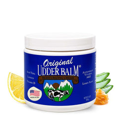 Original Udder Balm jar front view for deep moisture and hydration