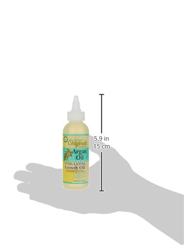 Originals by Africa's Best Therapy Argan Oil on nails and skin for soft, nourished feel.