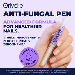 Orivelle Nail Fungus Pen delivers targeted under-and-around-nail coverage for neat application.
