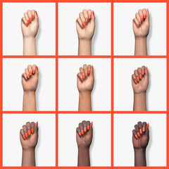 Orly Bare Rose on nails illustrating smooth application and durable gloss