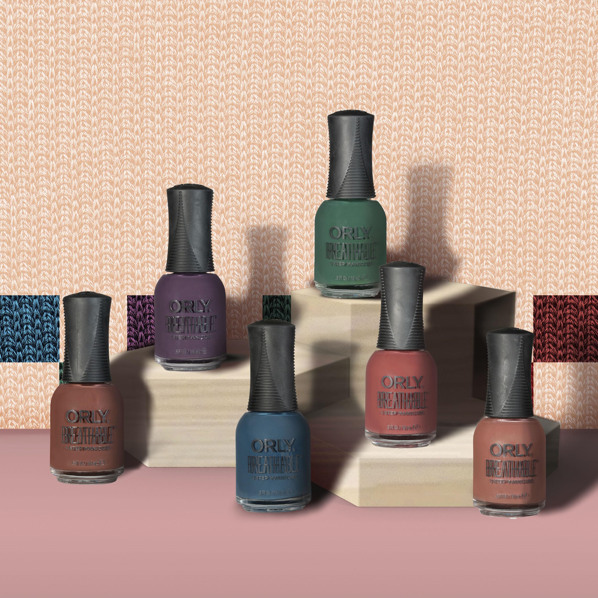Orly Breathable Loose Threads chai-plush bottle for cozy fall shade and everyday use.