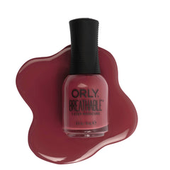Orly Breathable Loose Threads dusty-rose-nude bottle for versatile fall wear.