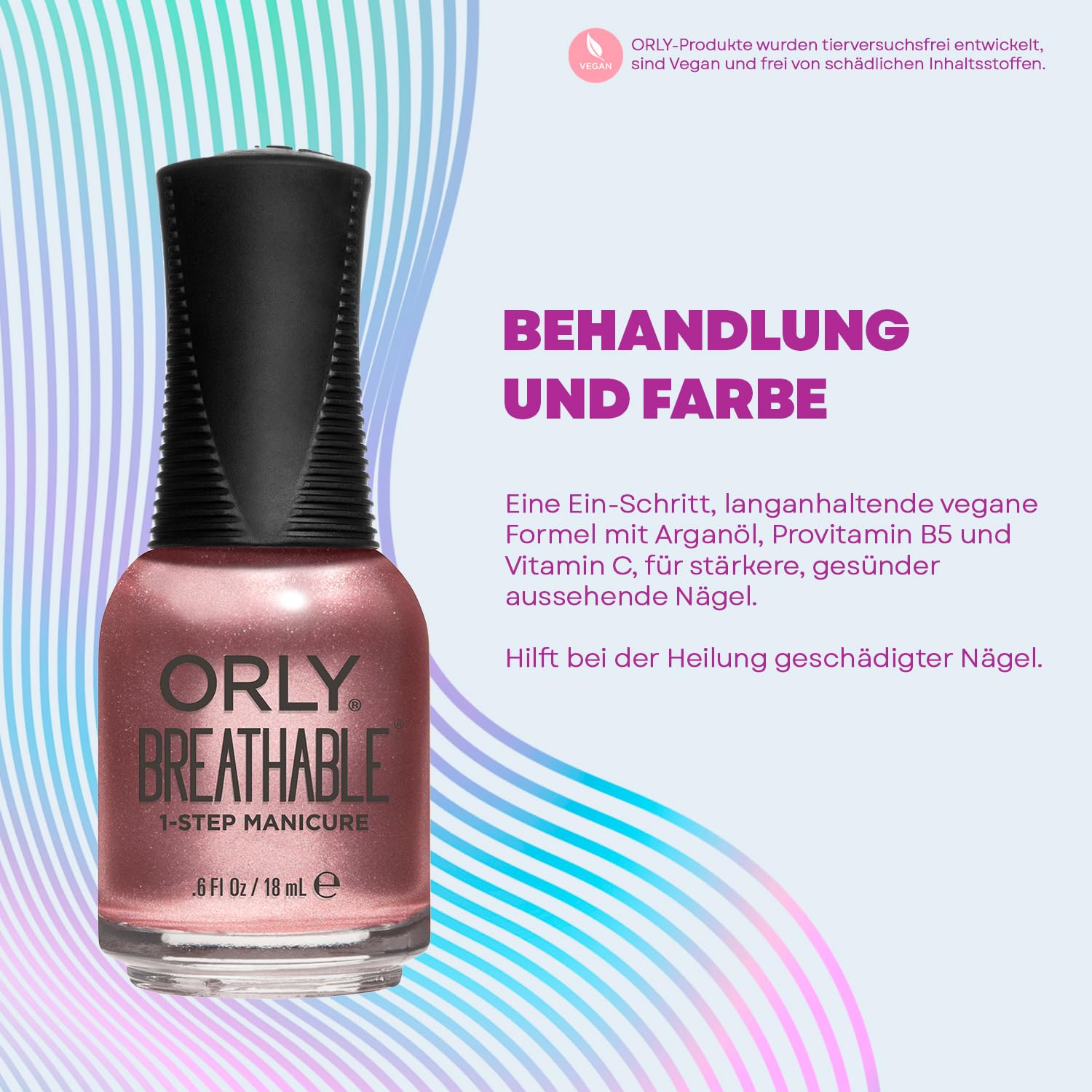 Orly Breathable Soul Sister bottle and label showing the shade name