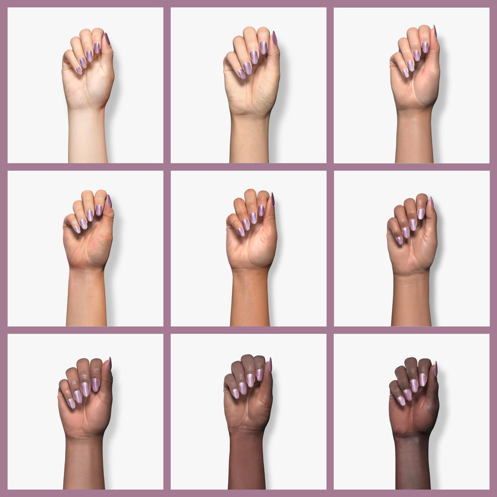 Orly Breathable Soul Sister color swatch demonstrating shade payoff