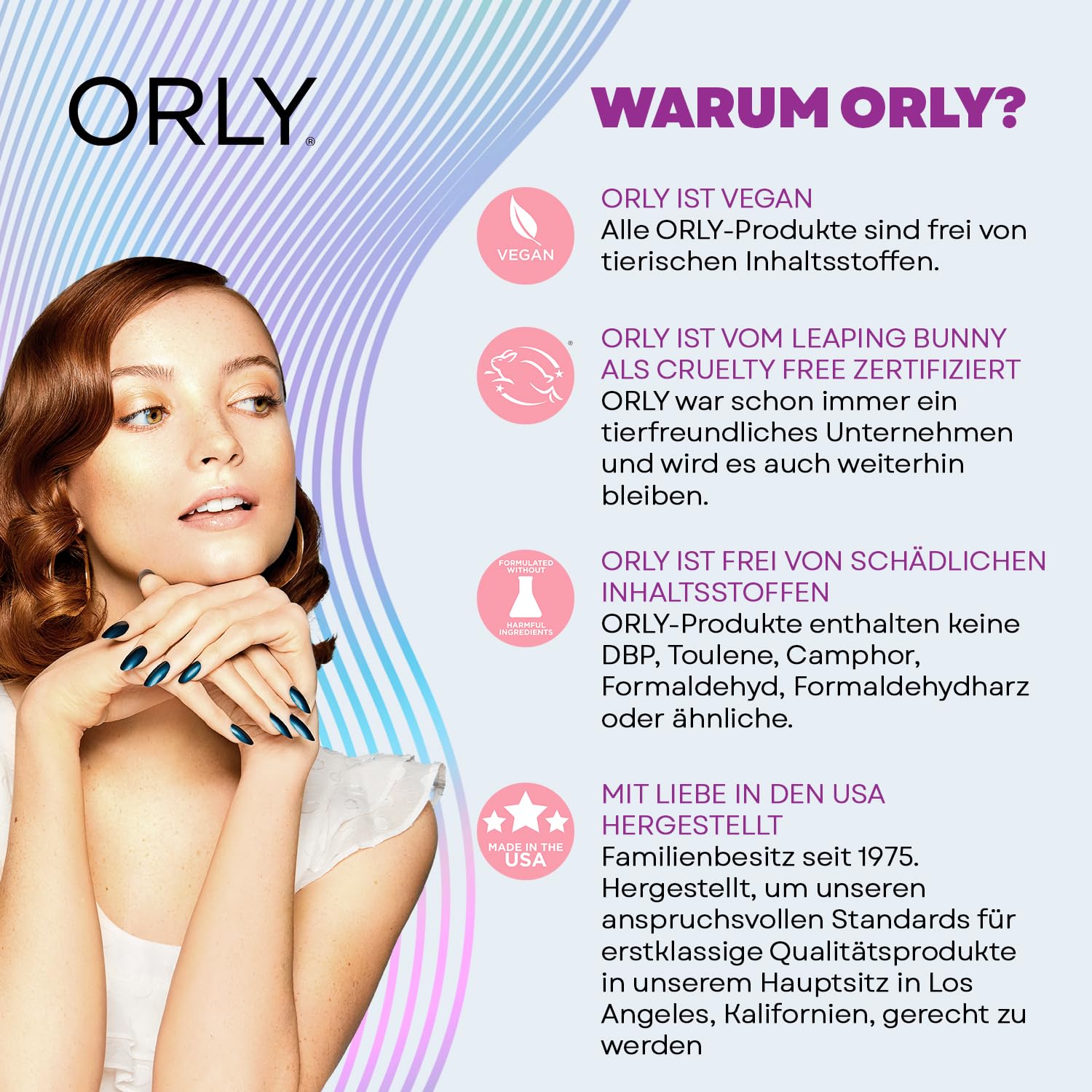 Orly Breathable Soul Sister nails on hand showing long-lasting wear