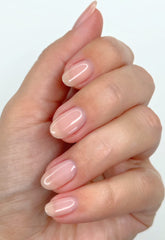 Orly GelFX Builder semi-sheer nude finish creates natural nails, great base for art.