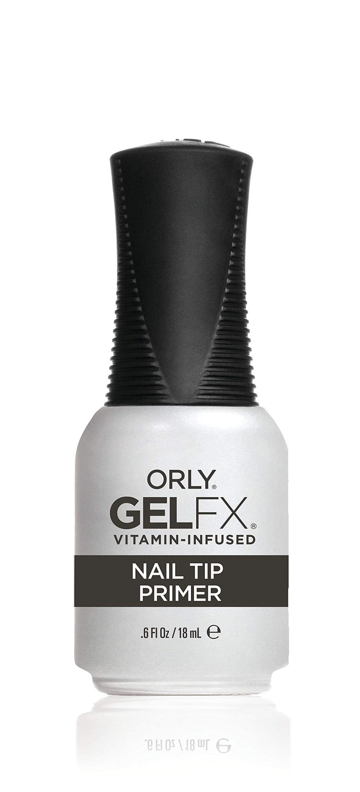 Orly GelFX Primer bottle focus—boosts adhesion for longer-lasting, shiny gel nails.