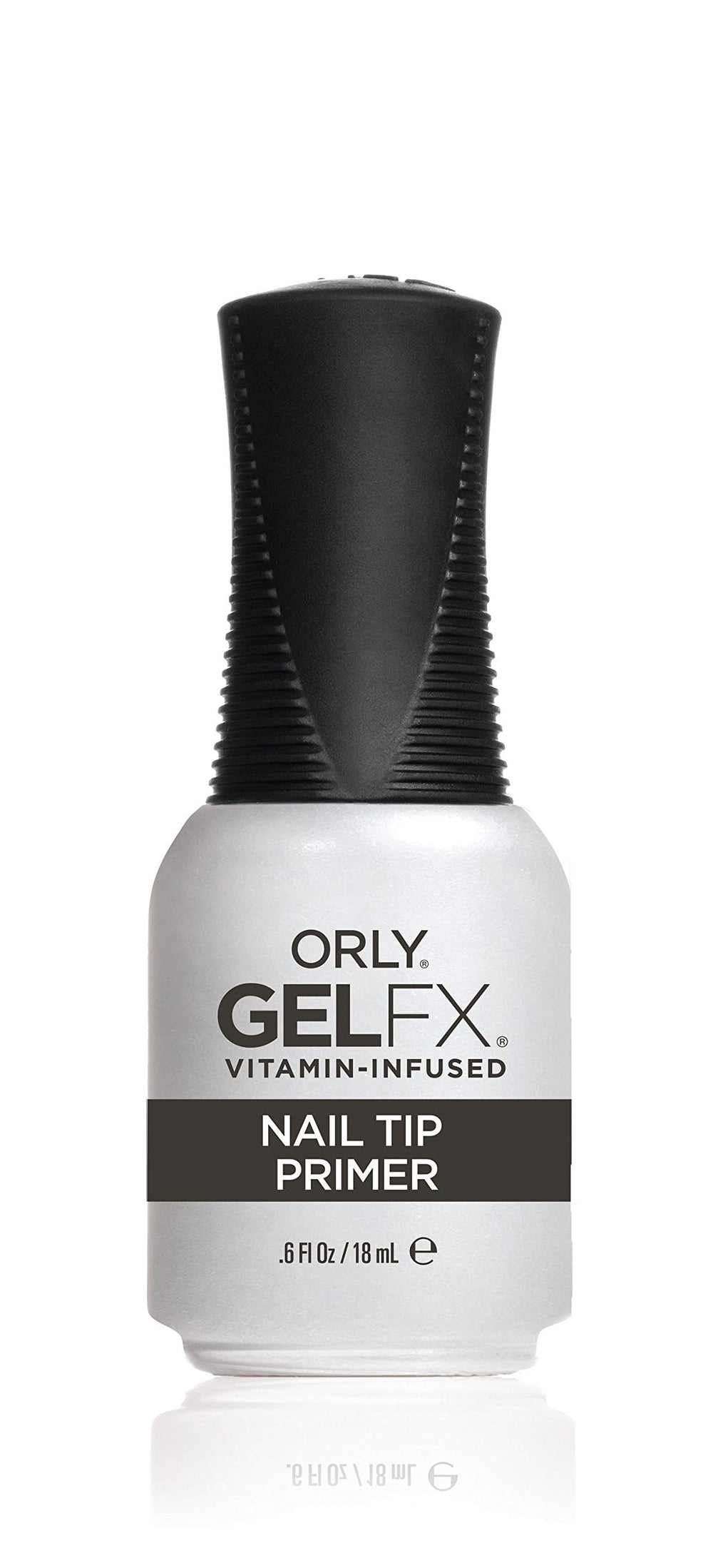 Orly GelFX Primer bottle focus—boosts adhesion for longer-lasting, shiny gel nails.