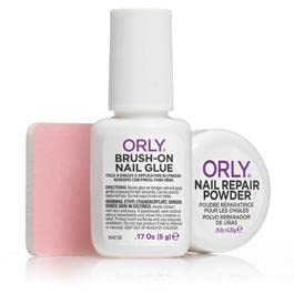 Orly Nail Rescue Kit nail buffer creates a smooth, polish-ready surface.