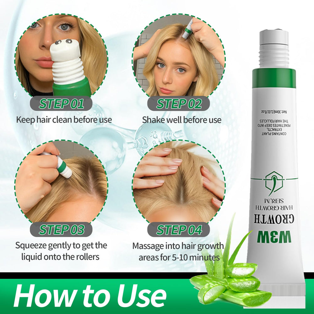 Orrenaturals hair follicles close-up suggests root strengthening.