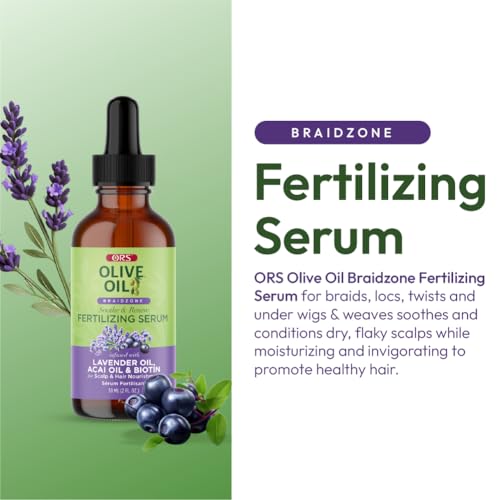 ORS Olive Oil Braidzone Serum acai oil ingredients nourish hair health