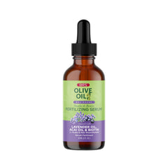 ORS Olive Oil Braidzone Serum bottle pour for lightweight scalp hydration