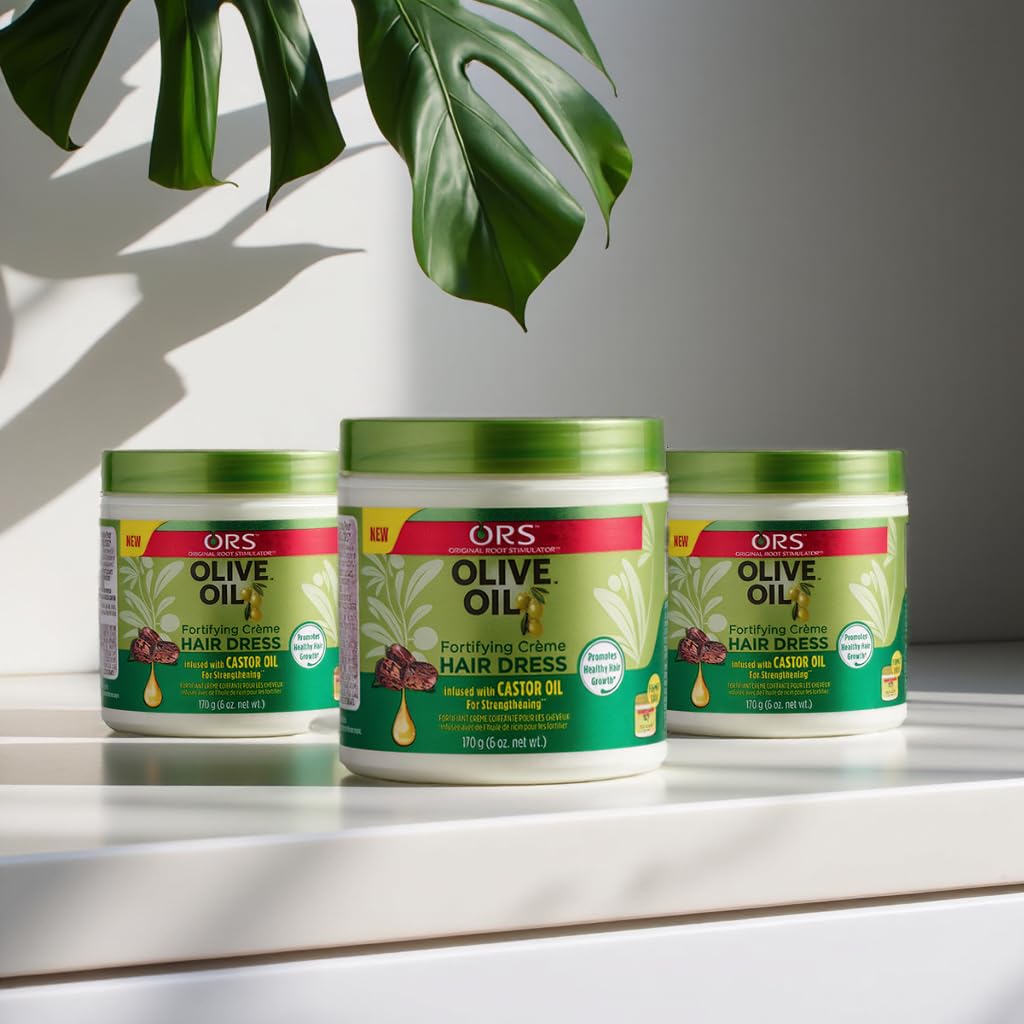 ORS Olive Oil Fortifying Cream application demonstrates even distribution