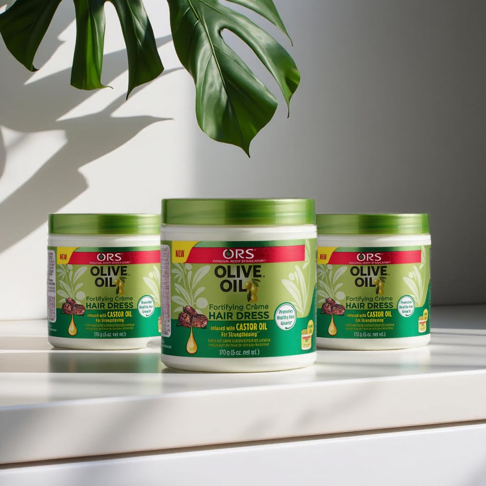 ORS Olive Oil Fortifying Cream application demonstrates even distribution