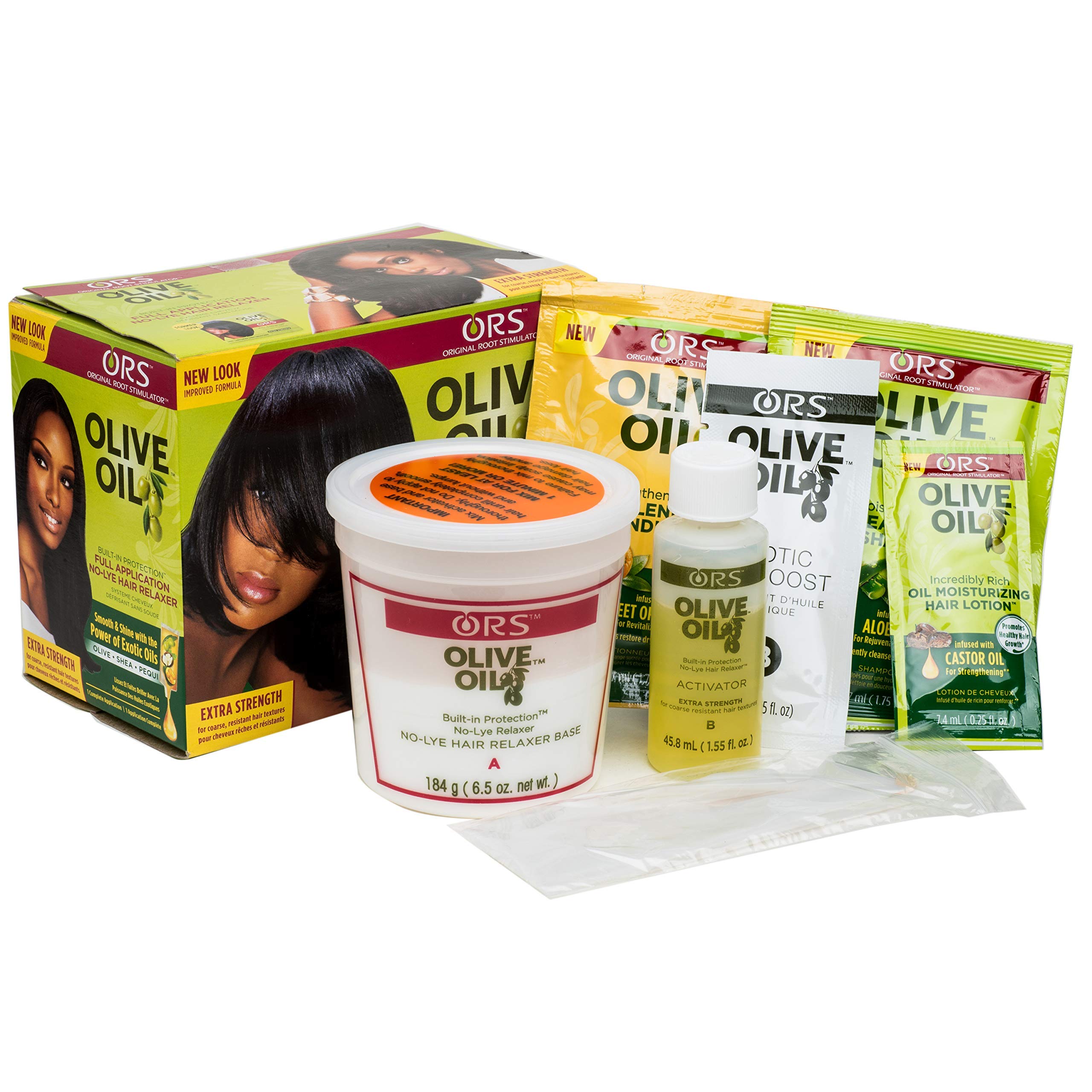ORS Olive Oil hair softness emollience promises smoother, more manageable hair.
