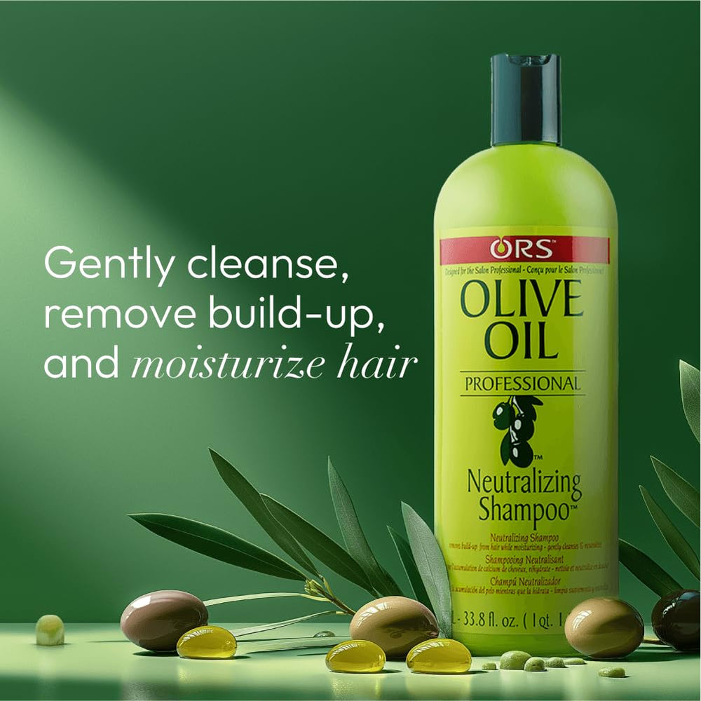 ORS Olive Oil Neutralizing Shampoo after-relaxer-care supports scalp balance
