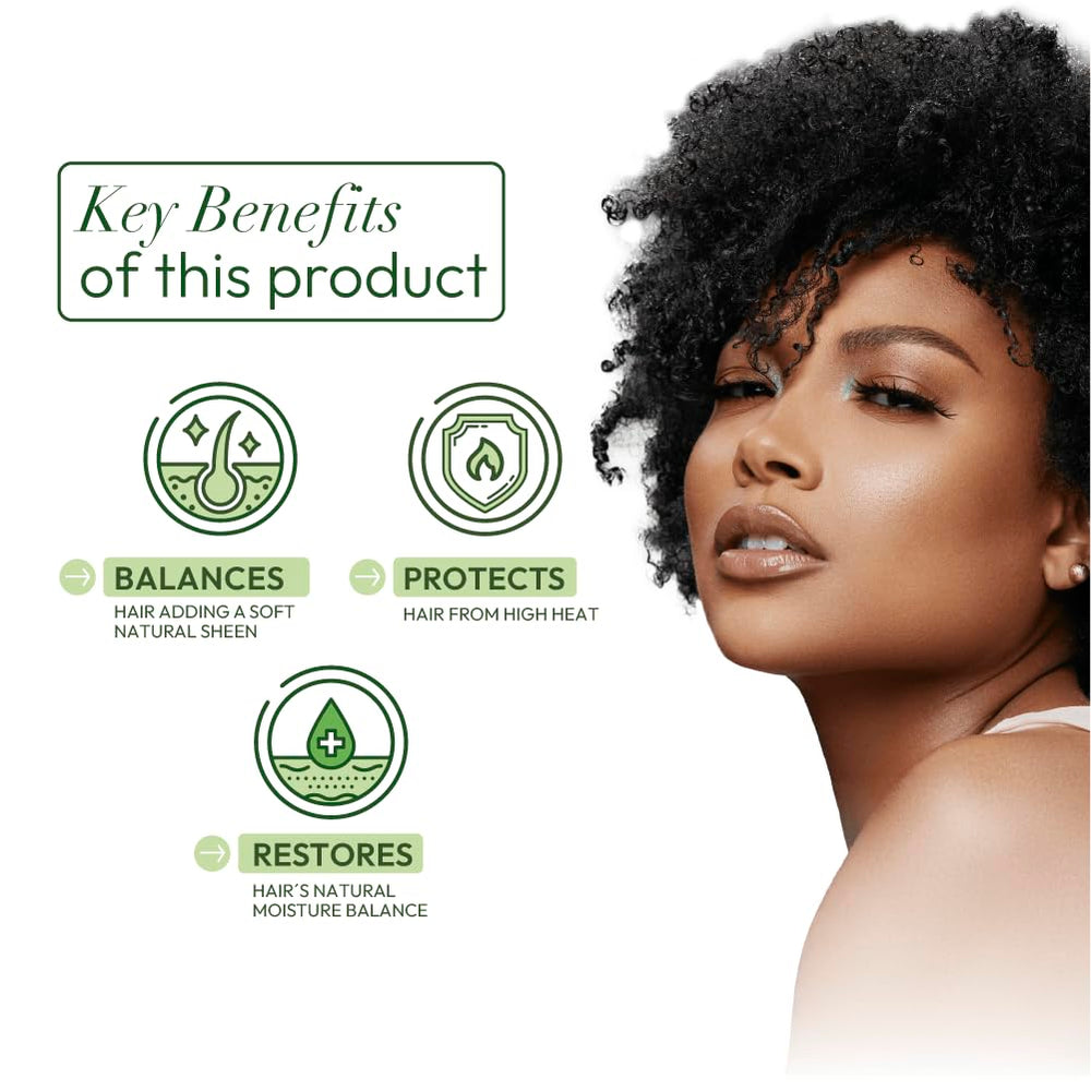 ORS Olive Oil Professional Rich Hair Lotion moisture-application scene emphasizes balanced hydration