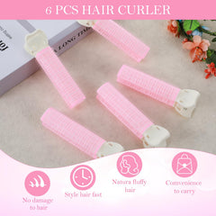 Oruola bangs fluffy clip pink-01: shapes see-through bangs with subtle volume