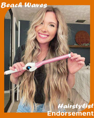 ORYNNE curling iron 3/4-inch barrel for tight curls or soft beachy waves