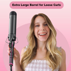 ORYNNE curling iron argan oil infused barrel for smooth shine
