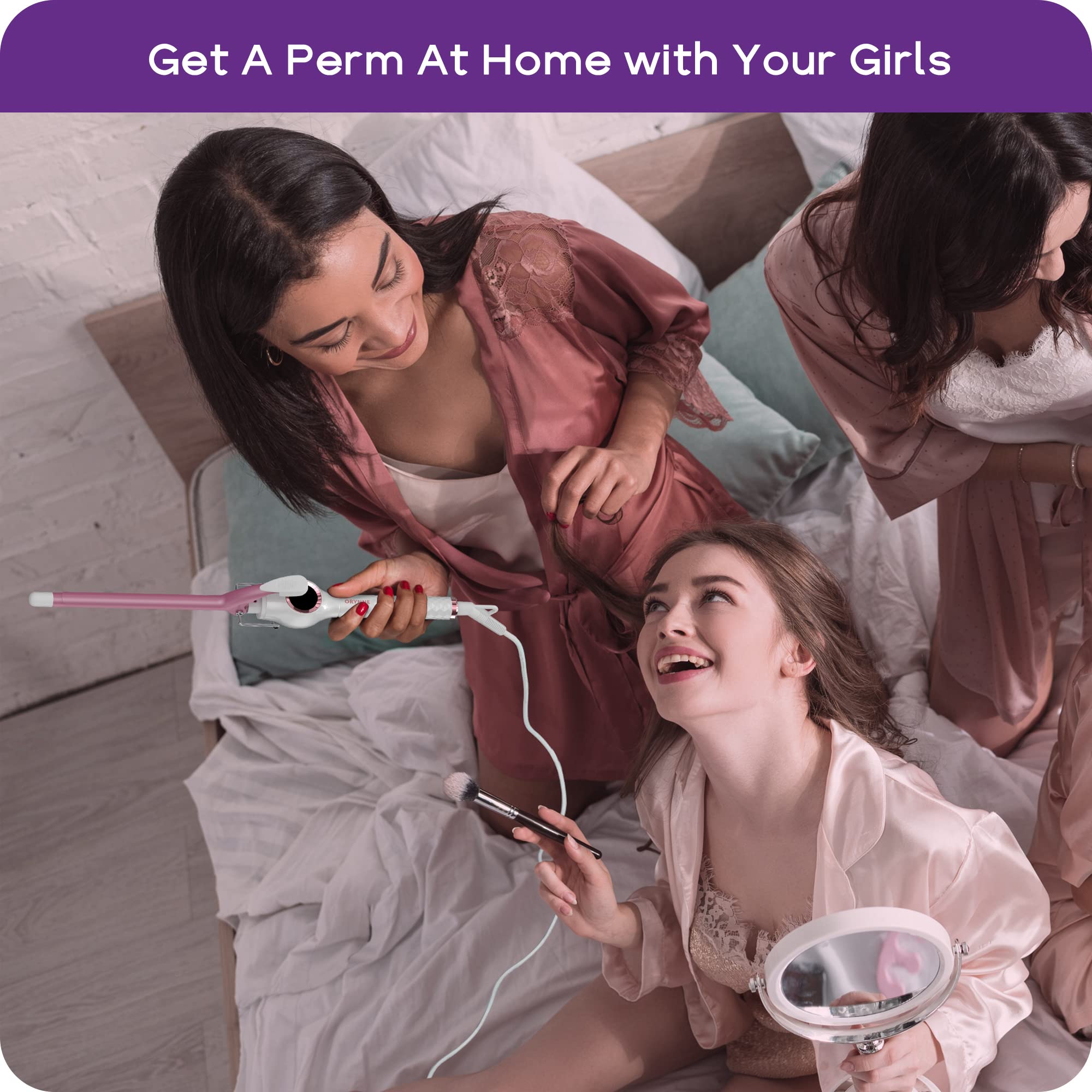 ORYNNE 6.6ft swivel cord keeps cords tangle-free.
