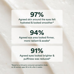 OSEA Advanced Repair Eye Cream jar closeup with creamy texture suitable for gentle daily use.