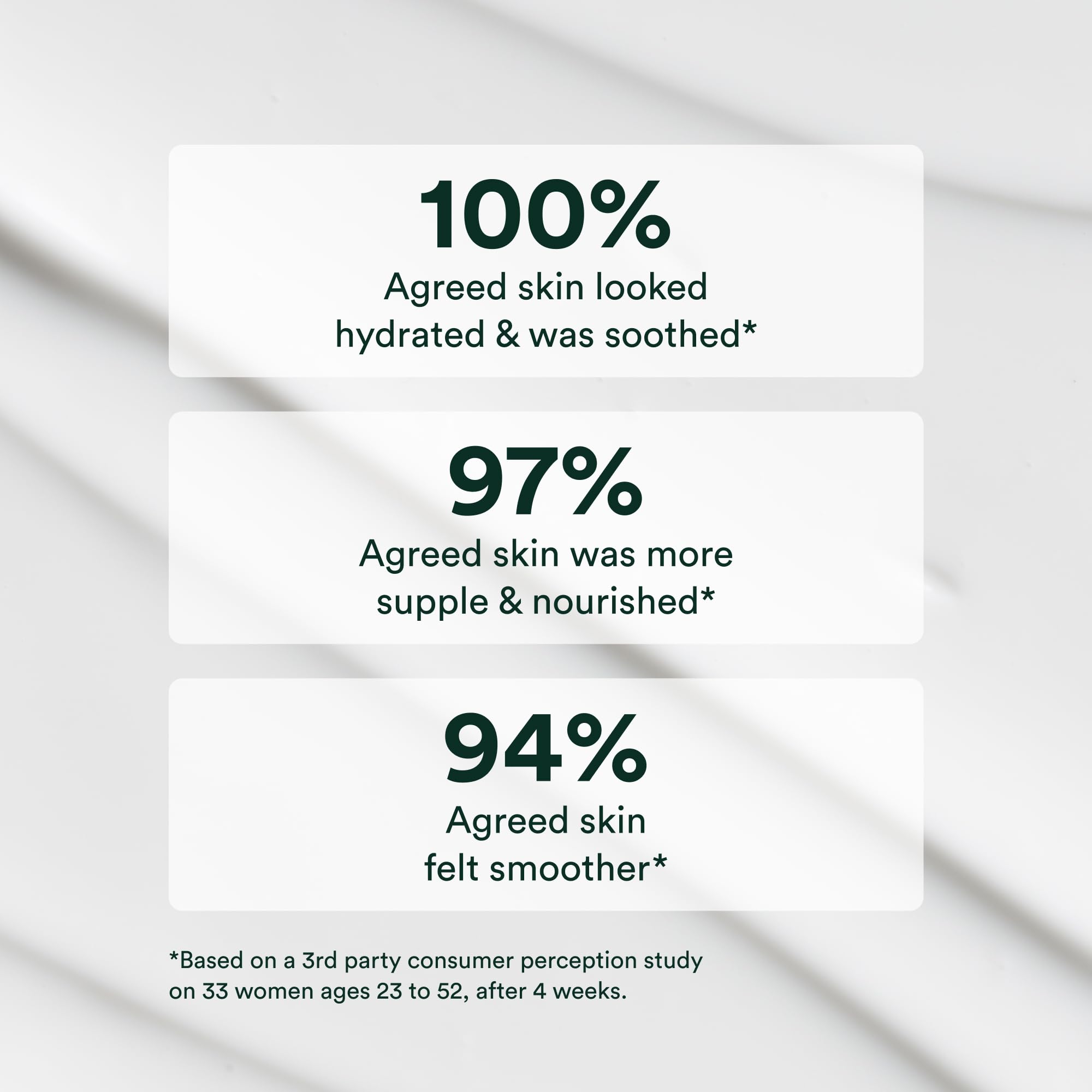 OSEA Atmosphere Protection Cream fingertip application demonstrates quick hydration under makeup.