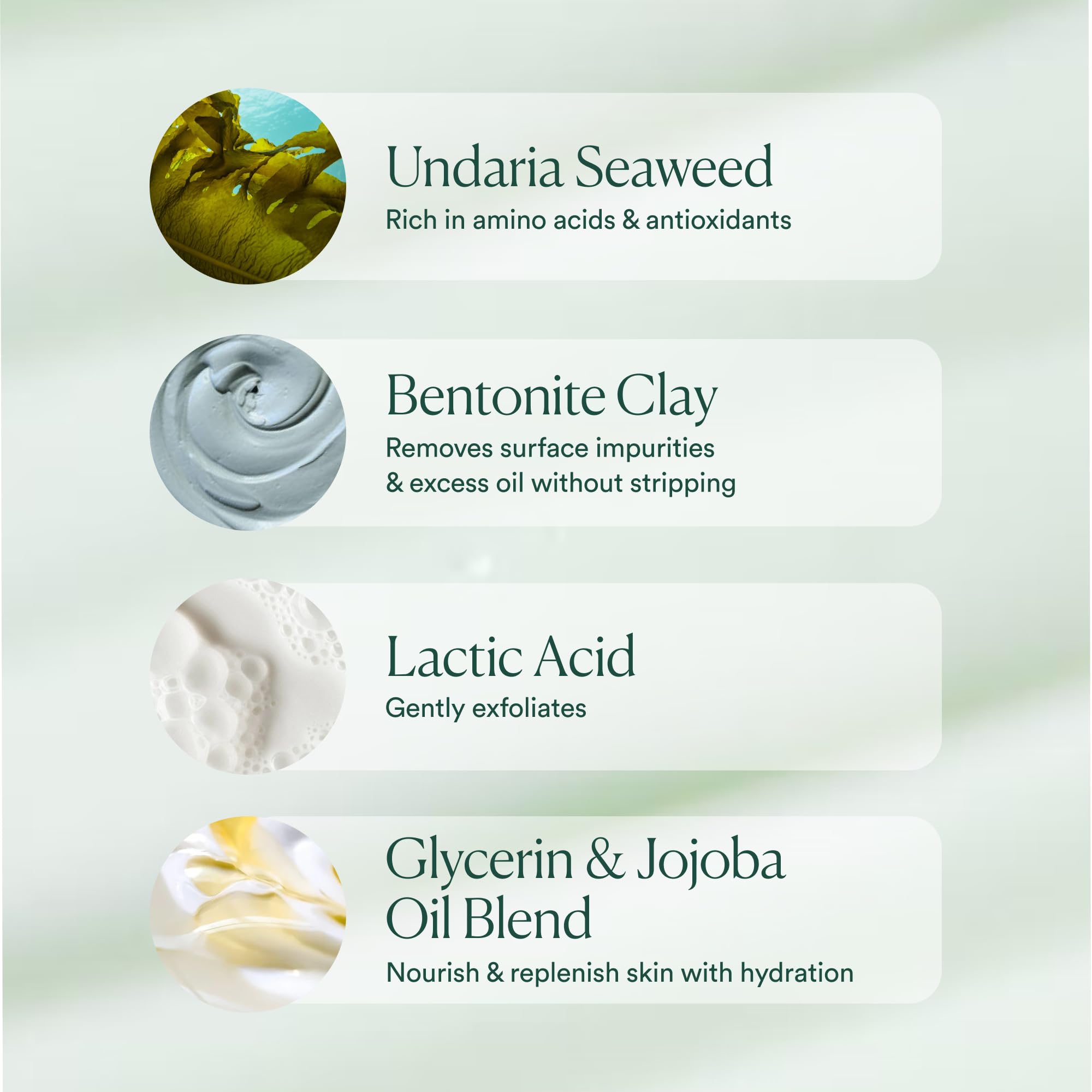 OSEA Ocean Cleanser 5oz bottle ready for daily use