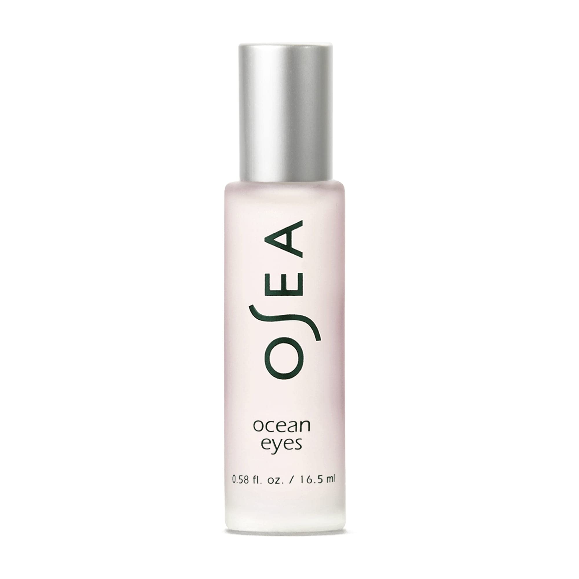 OSEA Ocean Eyes bottle shows a lightweight serum for refreshed under-eye skin.
