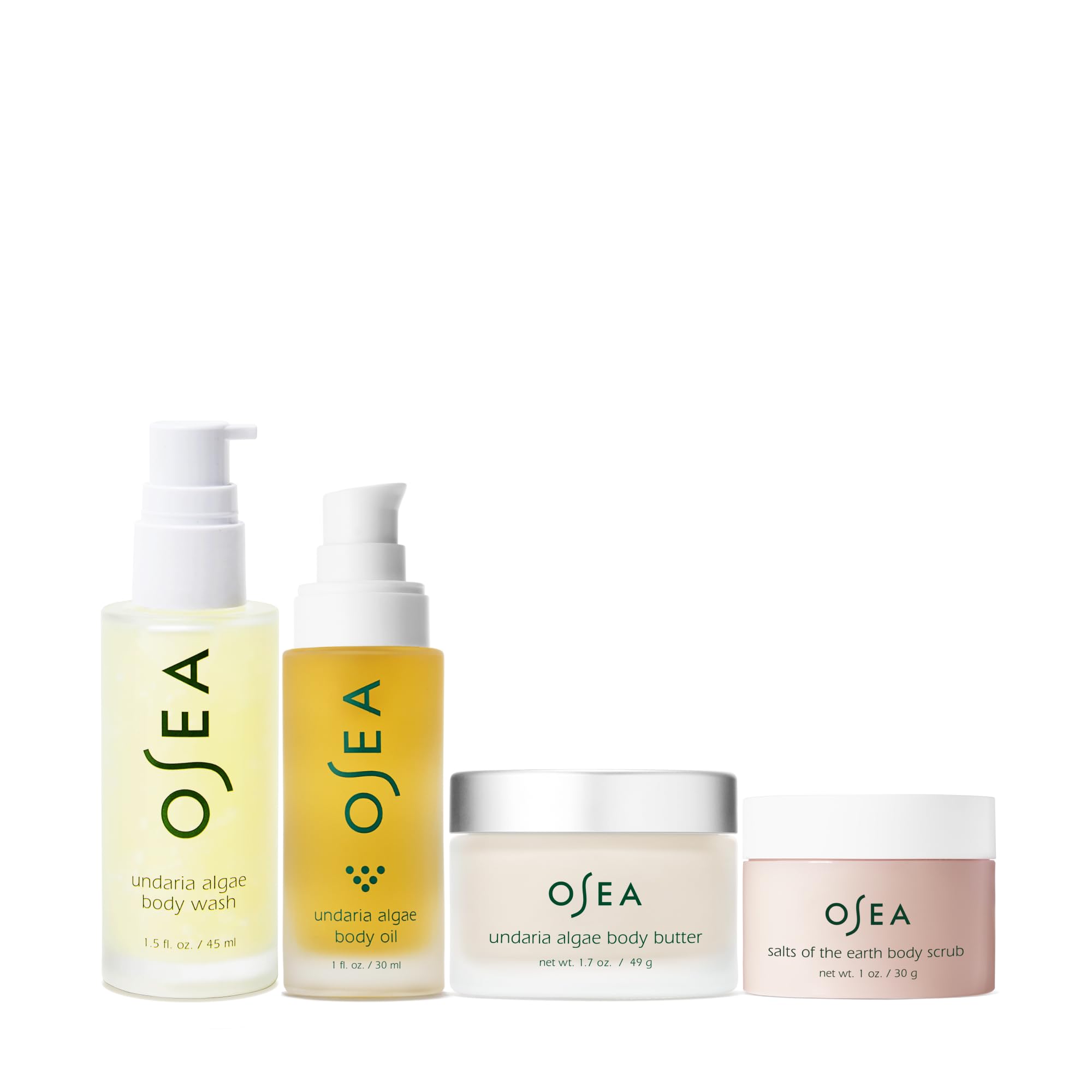 OSEA Undaria Body Oil bottle—potentially improves the look of skin elasticity and deep hydration.