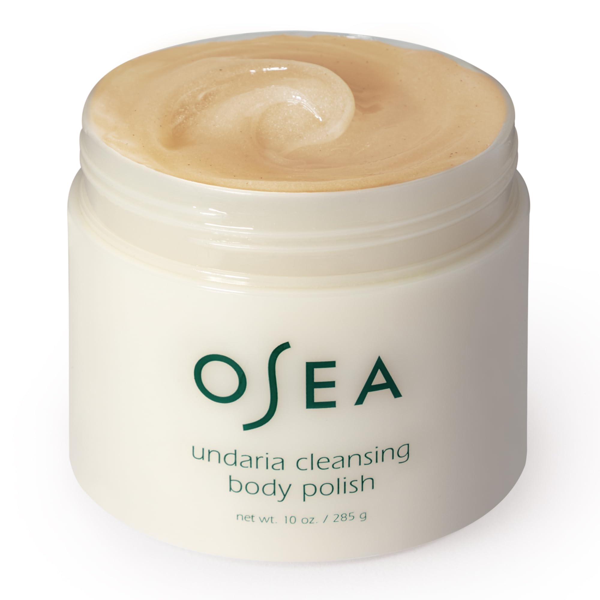 OSEA Undaria Cleansing Body Polish lather conveys cleansing plus exfoliation in a single wash