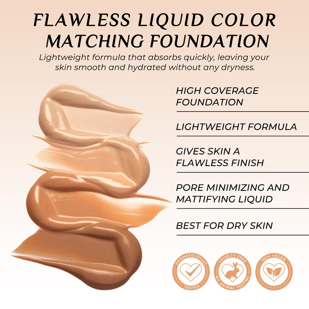 O.SECERT Foundation 4in1 nourishing-formula demonstrates skin hydration without heaviness