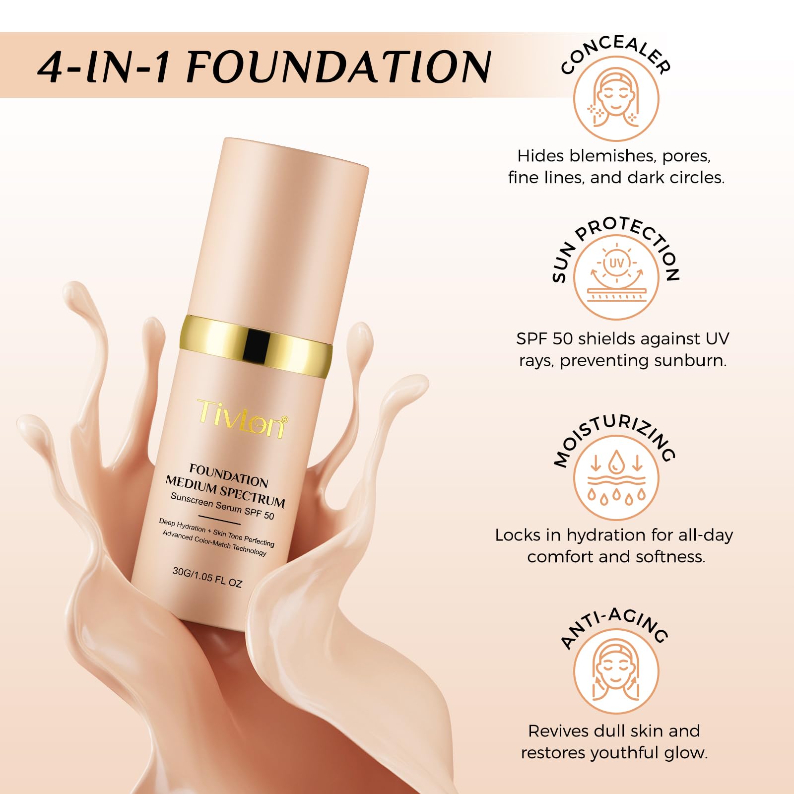 O.SECERT Foundation 4in1 waterproof wear in sports context shows sweatproof finish