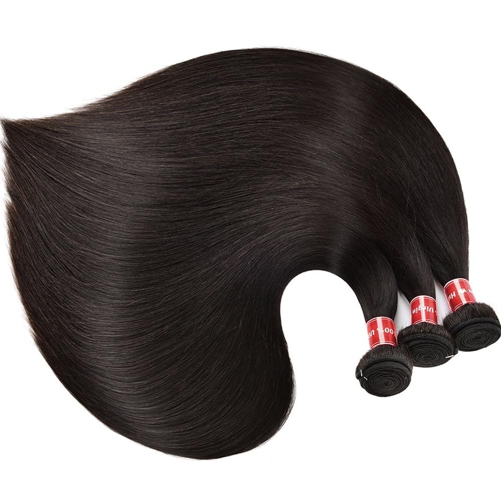 Oshiney straight bundles three-pack set helps achieve fuller looks.