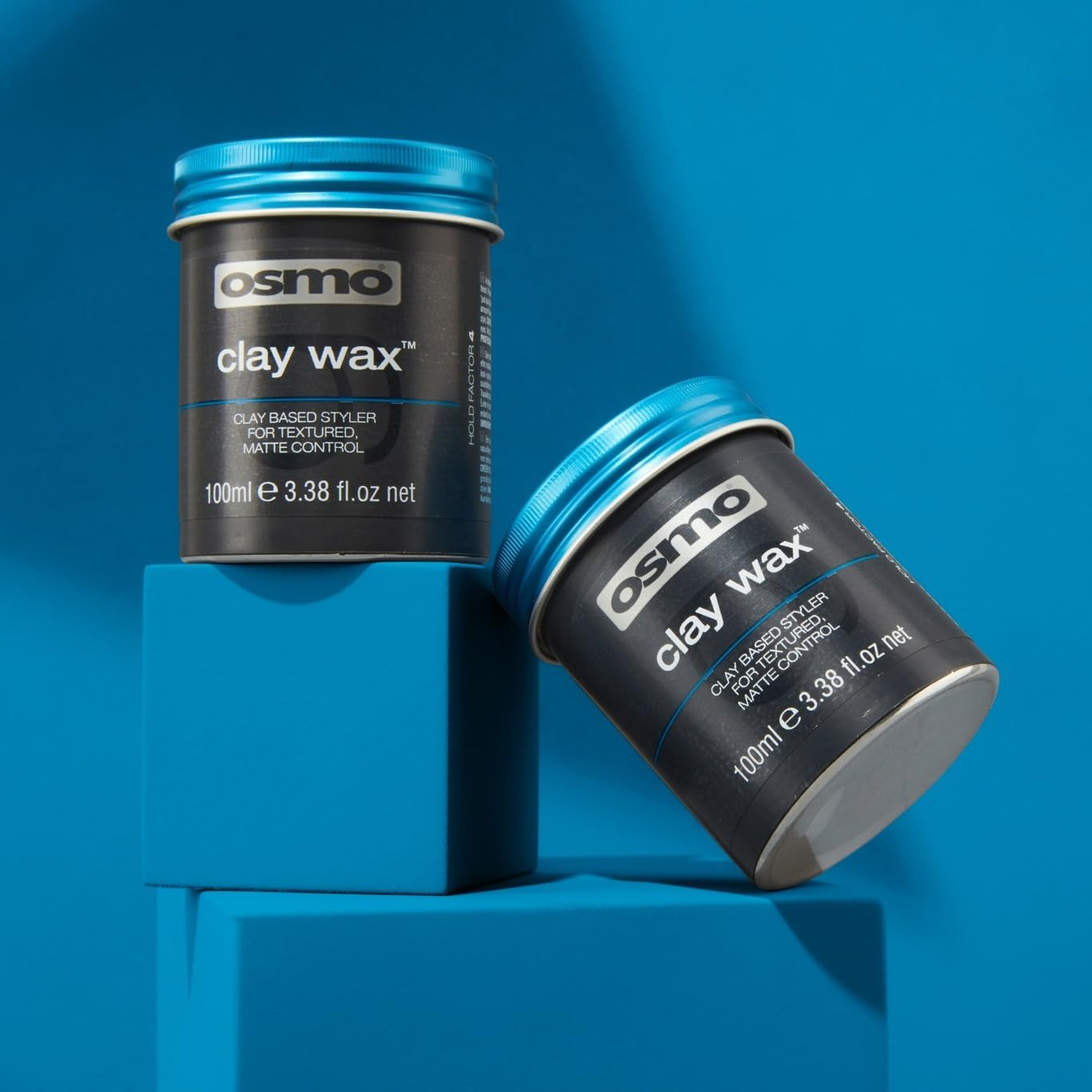 Osmo Firm Hold Clay Wax demonstrates matte finish no shine