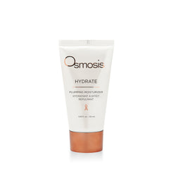 OSMOSIS Hydrate bottle closeup shows a velvety, hydrating finish.
