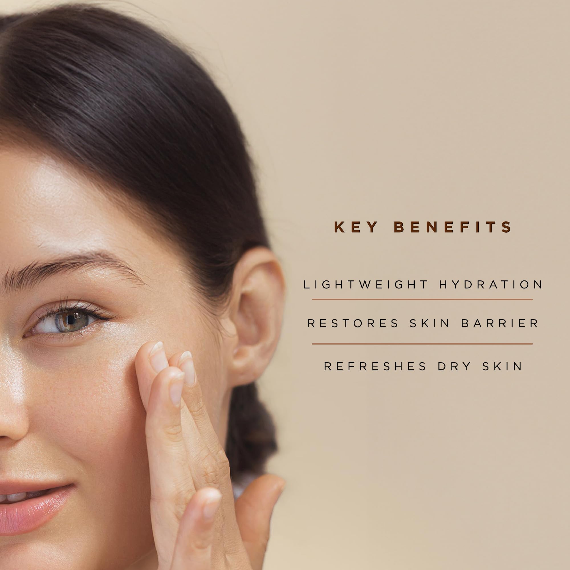 OSMOSIS QUENCH lemon oil aroma hints at refreshing citrus scent during routine.