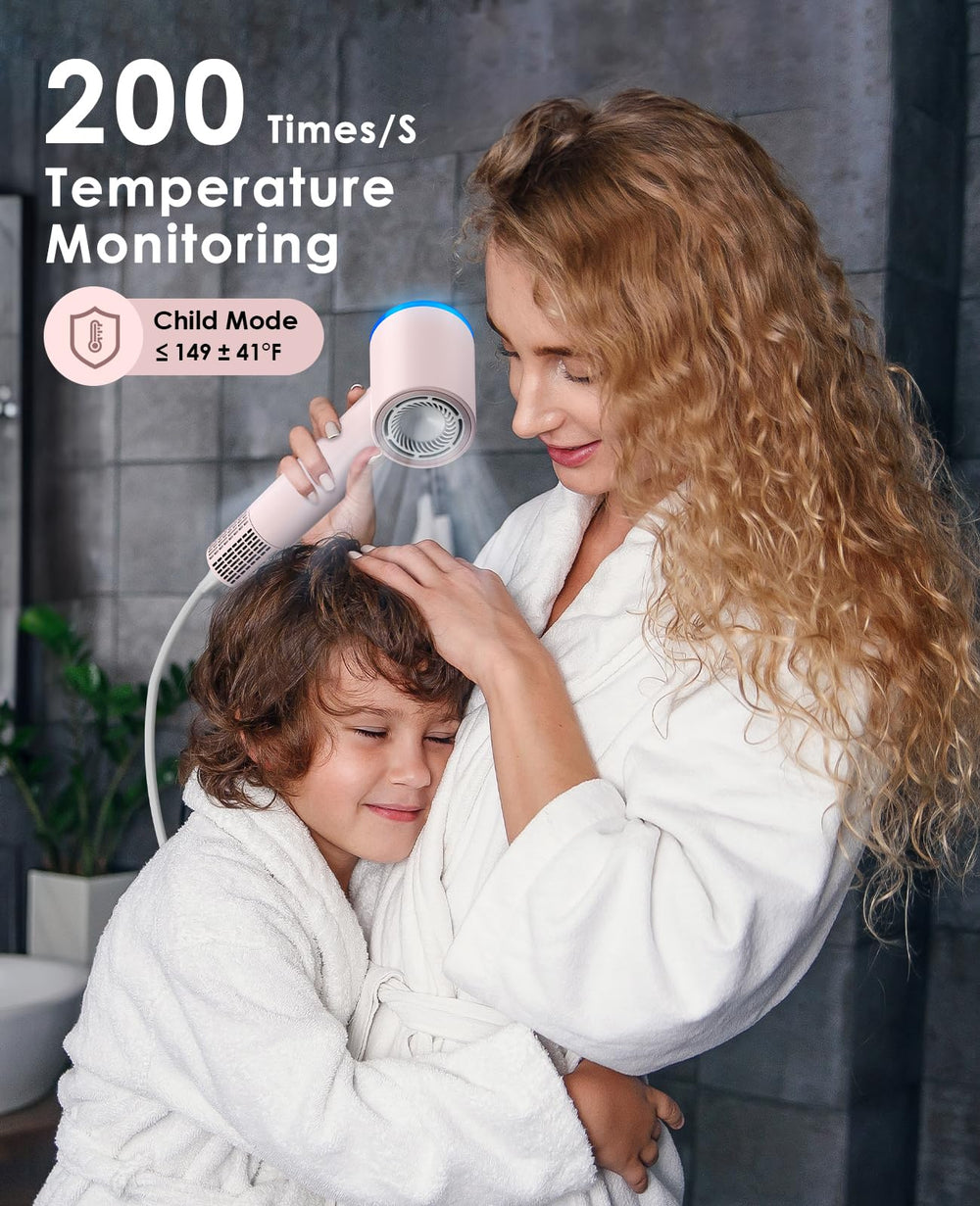 OSOU Diffuser Hair Dryer lightweight design enables easy travel and comfortable handling.