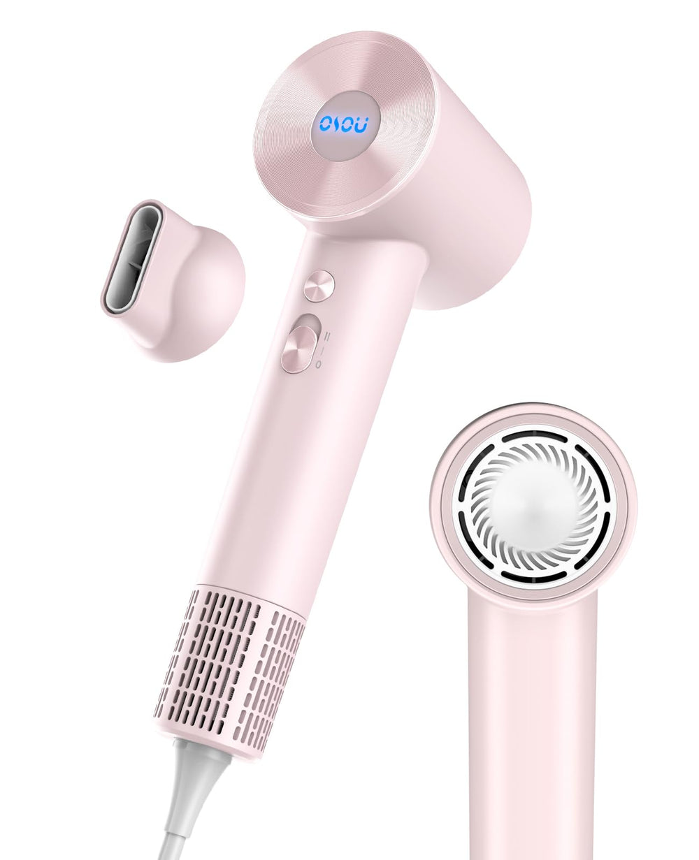 OSOU hair dryer with 110,000 rpm motor for fast drying and precise styling.