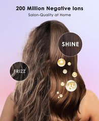 OSOU hair dryer is ultra-light at 0.8 lb for easy handling.