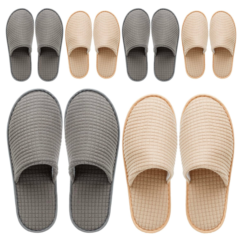 OSTADARRA 6 pairs spa slippers package for guest comfort in hotels