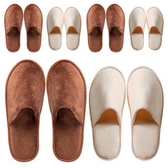 OSTADARRA spa slippers pack front view, ideal guest footwear for hotels.