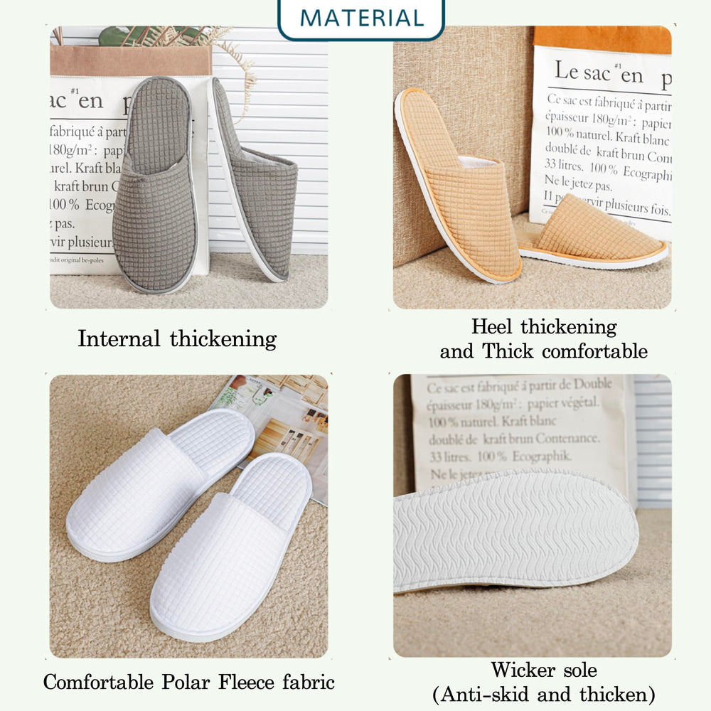OSTADARRA spa slippers are unisex with a universal fit