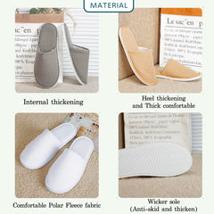 OSTADARRA spa slippers are unisex with a universal fit